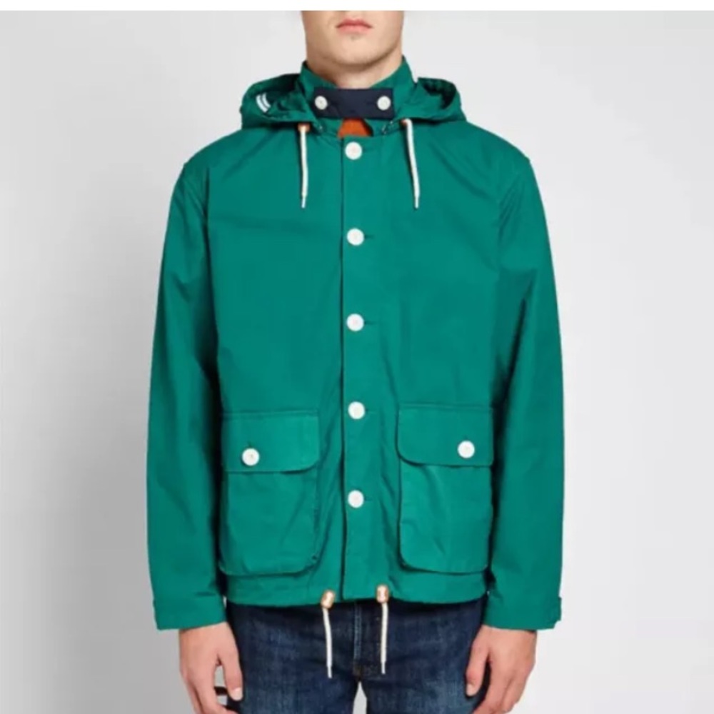 NEW *Rare* Men’s Albam Fisherman's Cagoule - END. Exclusive Jacket S Green MINT